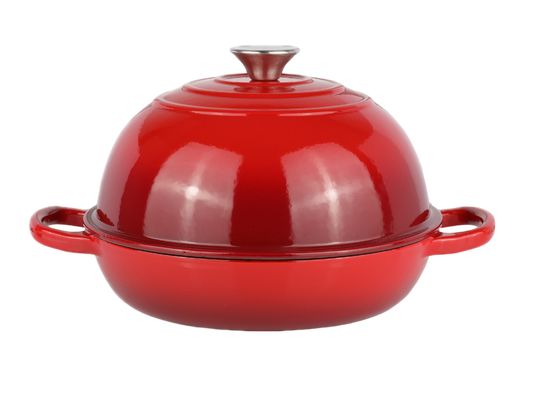 Cooknexa 6QT forno in ghisa ′′ 10 pollici, perfetto per la cottura di pasta acida, stufati e cottura lenta