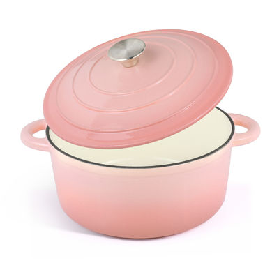 5Forno olandese in ghisa smaltato da.5Qt - Perfetto per cucinare pane e pasta acida, sicuro dal forno