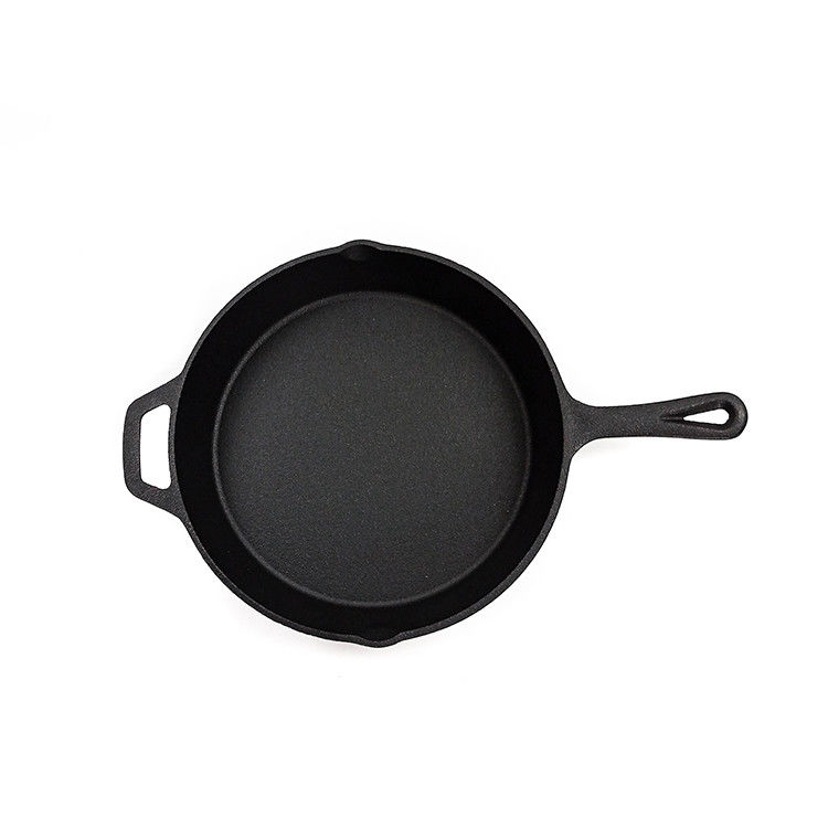 Pentola lunga pre esperta 3pcs/Set a 6/8/10 pollici della padella del ghisa della maniglia