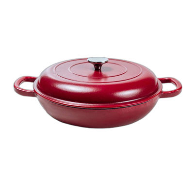 3L la progettazione di circolazione di auto olandese di Oven Non Stick Dutch Oven del ghisa