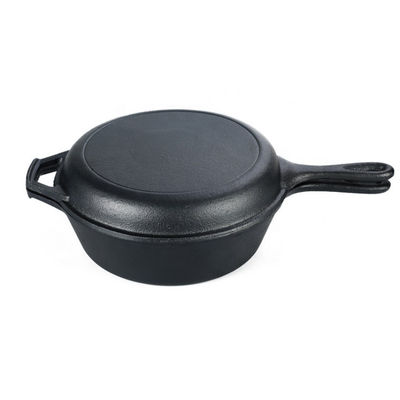 Padella pre esperta 2 della casseruola del ghisa in 1 a 10 pollici